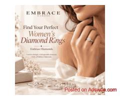 Find Your Perfect Women’s Diamond Rings | Embrace Diamonds