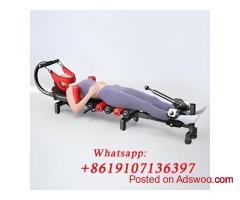 Electric Lumbar Traction Stretcher Relaxer Cervical Lumbar Leg Reclining Traction Bed