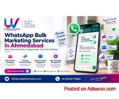 WhatsApp Bulk Marketing Services in Ahmedabad
