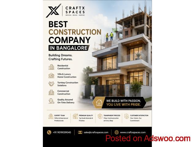 Best Interior designing Company in Bangalore - 1/1