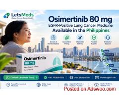 EGFR Lung Cancer Medicine Philippines | Osimertinib 80 mg Tablet In Metro Manila