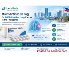 EGFR Lung Cancer Medicine Philippines | Osimertinib 80 mg Tablet In Metro Manila