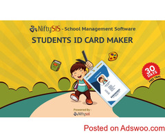Student ID Card maker For School | School ERP Software