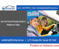 Join the Finest Driving School in Melbourne Today | Call : 0425749703