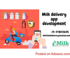 Milk delivery app development
